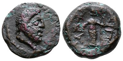 Islands Of Sicily, Lipara, After 252 Bc. Æ (19mm, 3.69g).
