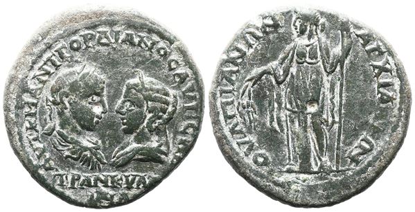 Gordian III and Tranquillina (238-244). Thrace, Anchialus. Æ