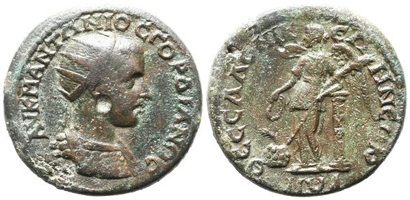Gordian III (238-244). Macedon, Thessalonica. Æ  - Auction GREEK & ROMAN PROVINCIAL COINS AND NUMISMATIC LITERATURE Including a wide selection of Alexandrian Coins from the Dattari Collection - Bertolami Fine Art - Prague