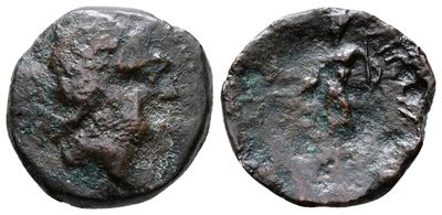 Islands Of Sicily, Lipara, C. 2nd-early 1st Century Bc. Æ (19mm, 3.14g).