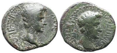 Kings Of Thrace, Rhoemetalkes i And Augustus (11 Bc-12 Ad). Æ (