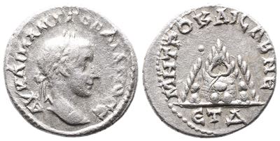 Gordian III (238-244). Cappadocia, Caesarea-eusebia. Ar Drachm