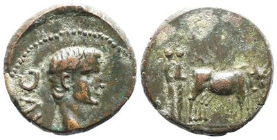 Augustus (27 Bc-ad 14). Macedon, Philippi. Æ