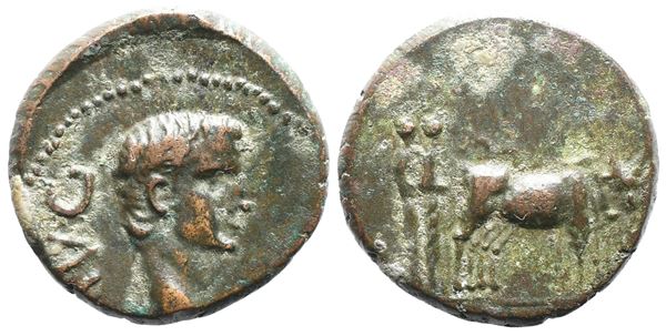 Augustus (27 BC-AD 14). Macedon, Philippi. Æ