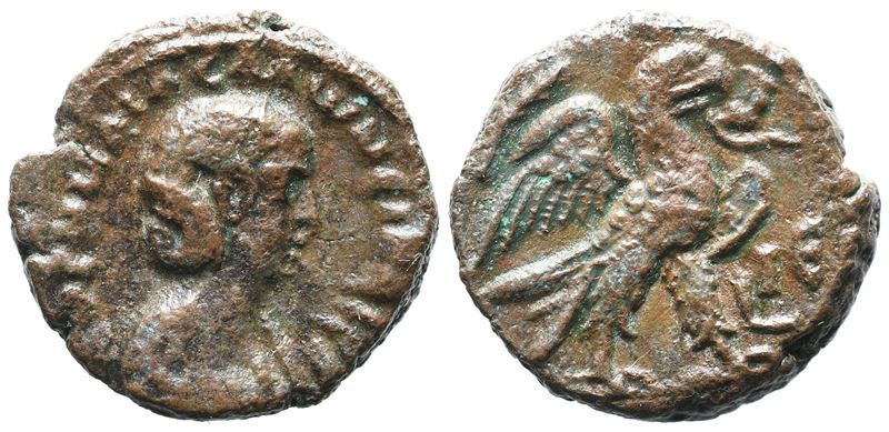 Salonina (Augusta, 254–268), BI Tetradrachm, Alessandria d’Egitto