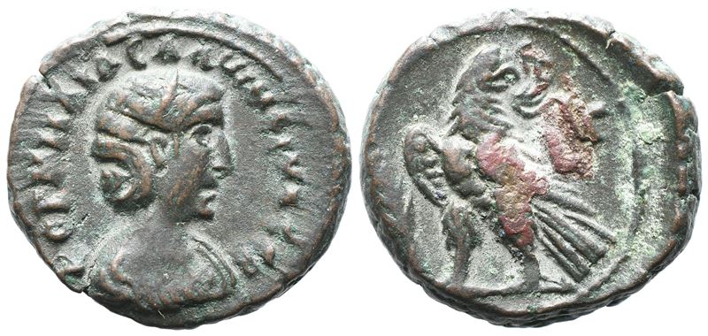 Salonina (augusta, 254-268). Egypt, Alexandria. Bi Tetradrachm