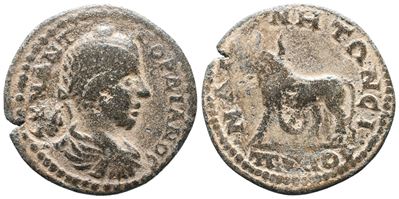 Gordian III (238-244). Lydia, Magnesia Ad Sipylum. Æ