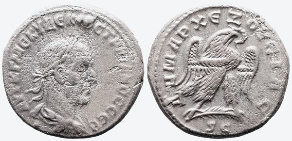 Trajan Decius (249-251). Seleucis and Pieria, Antioch. AR Tetradrachm