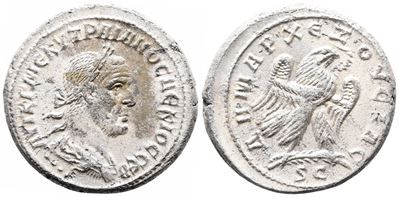 Trajan Decius (249-251). Seleucis And Pieria, Antioch. Bi Tetradrachm
