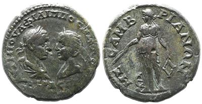 Philip i And Otacilia Severa (244-249). Thrace, Mesambria. Æ