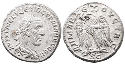 Trajan Decius (249-251). Seleucis And Pieria, Antioch. Bi Tetradrachm