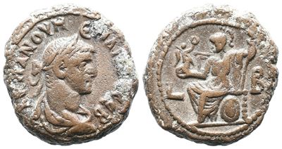 Numerian (caesar, 282-283). Egypt, Alexandria. Bi Tetradrachm