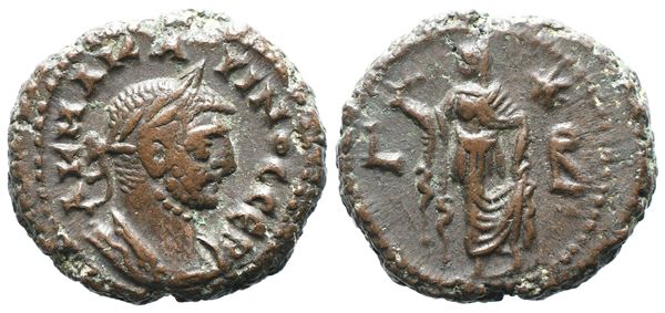 Carinus (Caesar, 282-283). Egypt, Alexandria. BI Tetradrachm