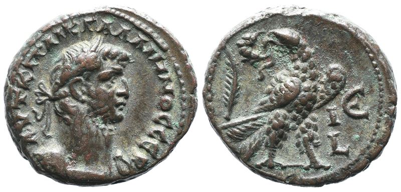 Gallieno, BI Tetradracma di Alessandria (Egitto), anno 15 (AD 267/8)