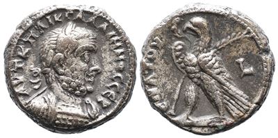 Gallienus (253-268). Egypt, Alexandria. Bi Tetradrachm