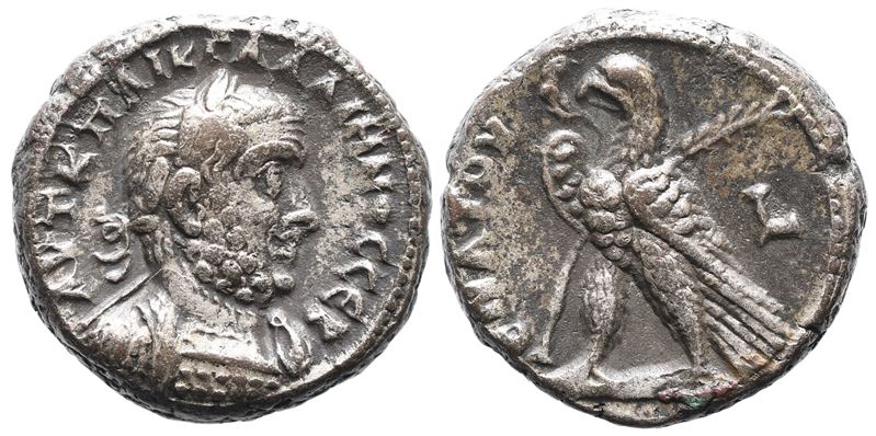 Gallienus (253-268). Egypt, Alexandria. Bi Tetradrachm