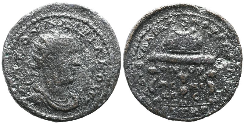 Valerian i (253-260). Cilicia, Anazarbus. Æ (