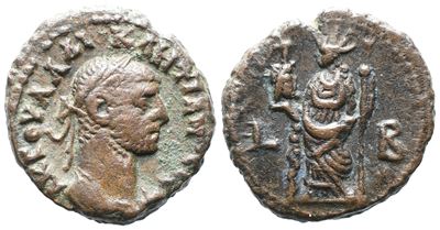 Diocleziano (284–305), Tetradracma BI, Alessandria (anno 2, AD 285/6)