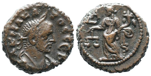 Carus (282-283). Egypt, Alexandria. BI Tetradrachm
