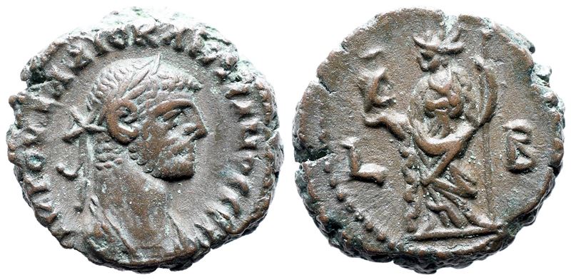 Diocletian (284-305). Egypt, Alexandria. Bi Tetradrachm