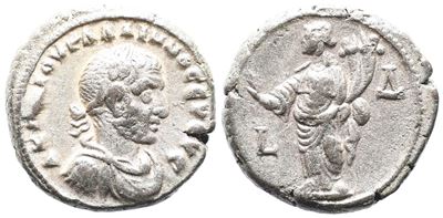 Gallienus (253-268). Egypt, Alexandria. Bi Tetradrachm