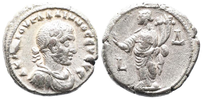 Gallienus (253-268). Egypt, Alexandria. Bi Tetradrachm
