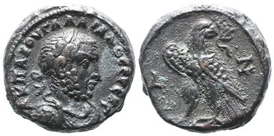 Gallienus (253-268). Egypt, Alexandria. Bi Tetradrachm