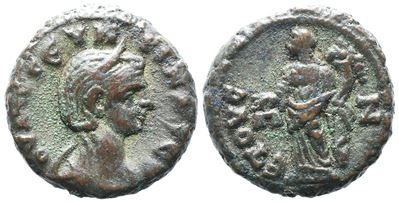 Severina (augusta, 270-275). Egypt, Alexandria. Bi Tetradrachm