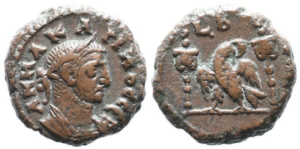 Carinus (283-285). Egypt, Alexandria. BI Tetradrachm