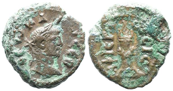 Divus Carus (died AD 283). Egypt, Alexandria. BI Tetradrachm