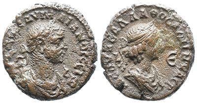 Aurelian And Vaballathus (270-275). Egypt, Alexandria. Bi Tetradrachm