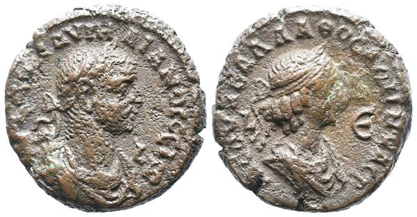 Aurelian and Vaballathus (270-275). Egypt, Alexandria. BI Tetradrachm