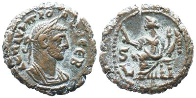 Probus (276-282). Egypt, Alexandria. Bi Tetradrachm