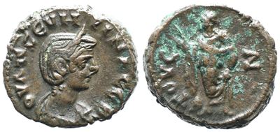 Severina (augusta, 270-275). Egypt, Alexandria. Bi Tetradrachm