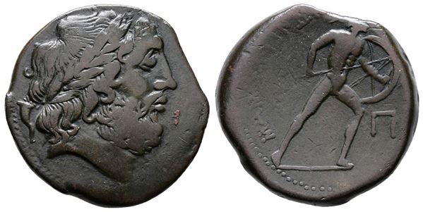 Sicily, Messana, The Mamertinoi, c. 220-200 BC. Æ Pentonkion (26mm, 10.63g).  - Auction Greek, Roman and Byzantine Coins	 - Bertolami Fine Art - Prague