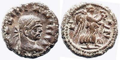 Maximianus (286-305). Egypt, Alexandria. Bi Tetradrachm