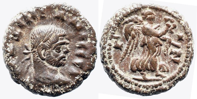 Maximianus (286-305). Egypt, Alexandria. Bi Tetradrachm