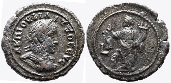 Philip II (247-249). Egypt, Alexandria. BI Tetradrachm