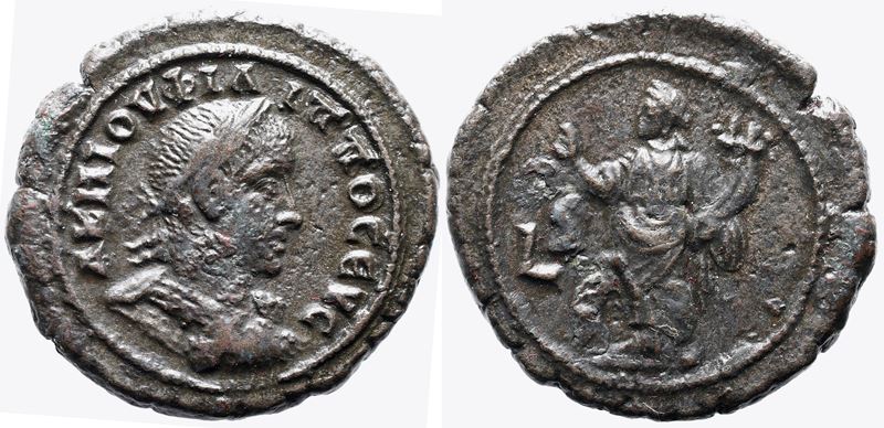Philip II (247-249). Egypt, Alexandria. Bi Tetradrachm