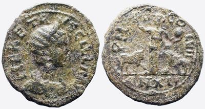 Herennia Etruscilla (augusta, 249-251). Moesia Superior, Viminacium. Æ