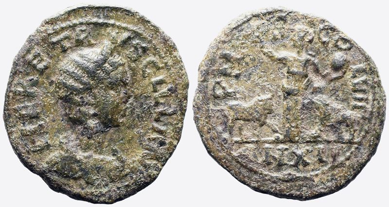 Herennia Etruscilla (augusta, 249-251). Moesia Superior, Viminacium. Æ