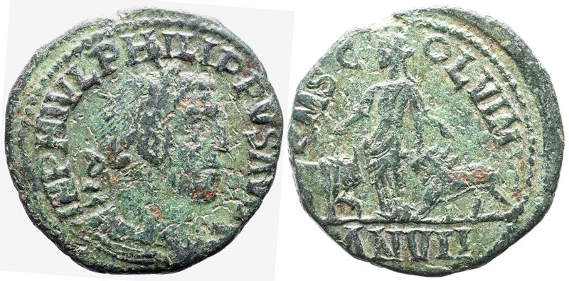 Philip i (244-249). Moesia Superior, Viminacium. Æ