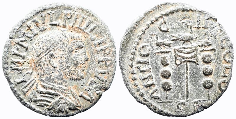 Philip i (244-249). Pisidia, Antioch. Æ