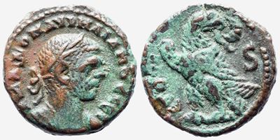 Aurelian (270-275). Egypt, Alexandria. Bi Tetradrachm
