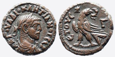 Diocletian (284-305). Egypt, Alexandria. Bi Tetradrachm