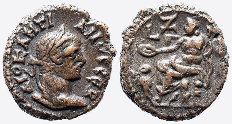 Diocletian (284-305). Egypt, Alexandria. Bi Tetradrachm