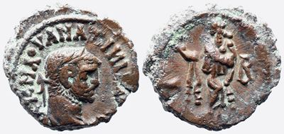 Maximianus (286-305). Egypt, Alexandria. Bi Tetradrachm