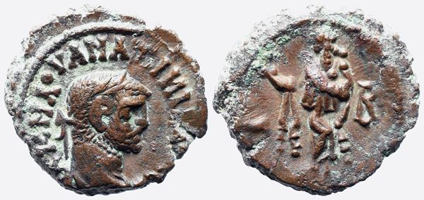 Maximianus (286-305). Egypt, Alexandria. BI Tetradrachm
