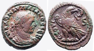 Aurelian (270-275). Egypt, Alexandria. Bi Tetradrachm
