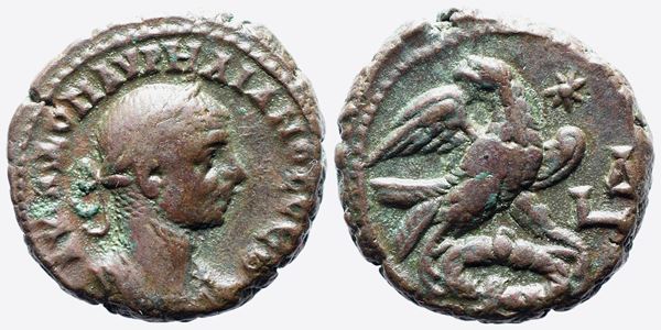 Aurelian (270-275). Egypt, Alexandria. BI Tetradrachm
